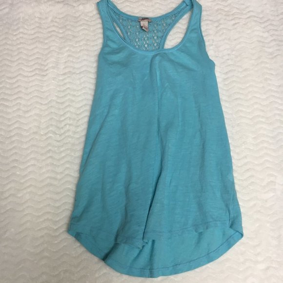Arizona Jean Company Tops - Crochet Racerback Tank Top - Small